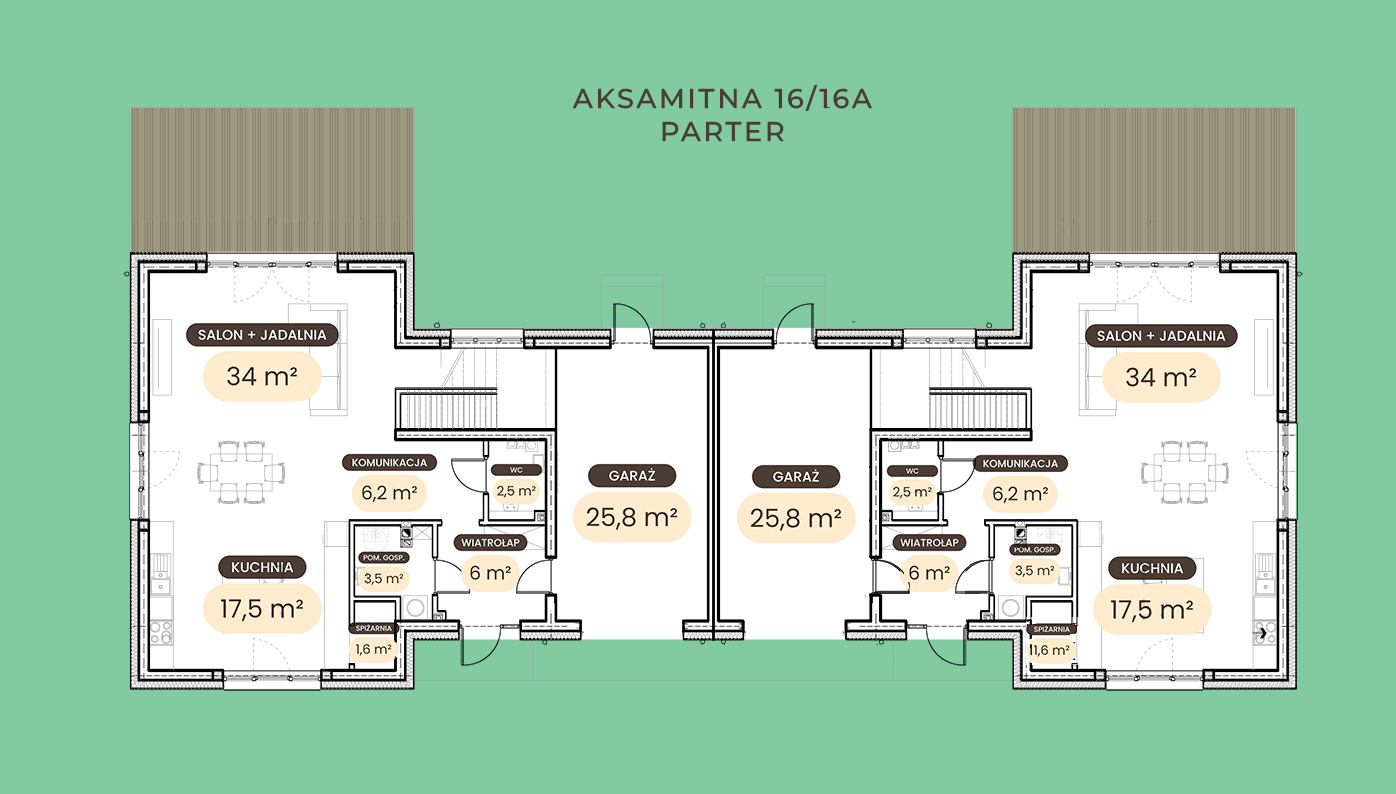 Rzut Budynku A - Parter